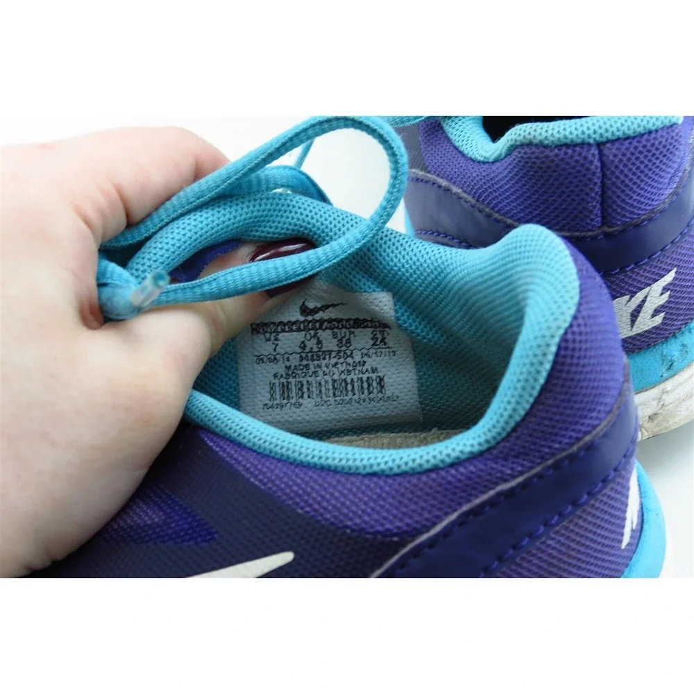 Nike Dual Fusion TR Women Size 7‎ M Purple Running Mesh